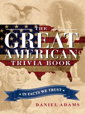 cover image of The Great American Trivia Book